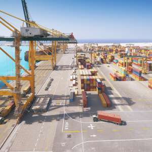 Increase of King Abdullah Port’s Annual Throughput to 1.4 Million TEU by the end of 2016 Hameedadin: King Abdullah Port is taking steady steps towards becoming a prime East-West hub on the main trade route between Asia and Europe
