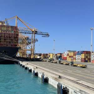 ميناء الملك عبدالله يُعلن عن تحقيقه نمواً  في عمليات شحن الحاويات خلال النصف الأول من العام الجاري 2022